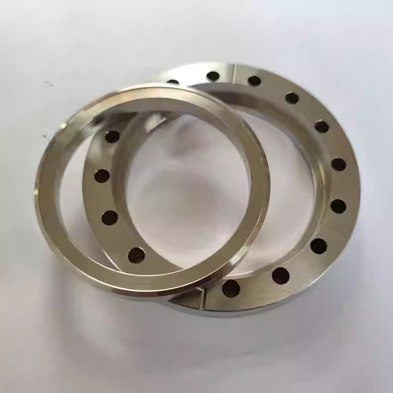 Customized non-standard vacuum CF stainless steel 304 combination knife-edge flange loose fitting universal joint flange plate